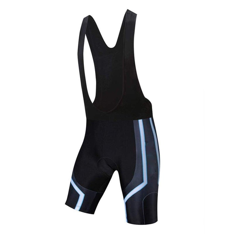 MOXILYN Mens Bike Shirt Cycling Jerseys Kit + Bib Shorts Quick-Dry Full Zipper Riding Clothes Set - Image 3